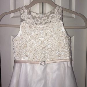 flower girl bridal dress